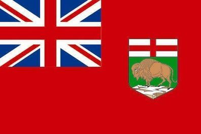 Fahne Flagge Manitoba 90 x 150 cm
