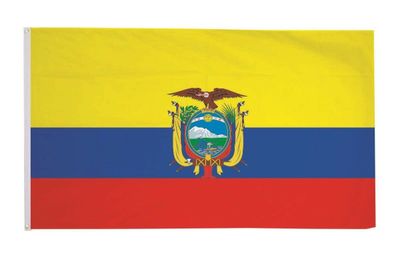 Fahne Flagge Ecuador 90 x 150 cm