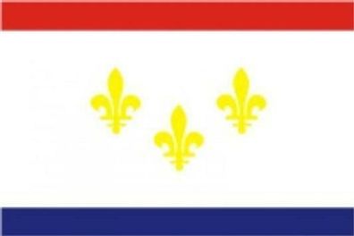 Fahne Flagge New Orleans 90 x 150 cm