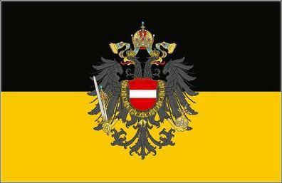 Fahne Flagge Österreich-Ungarn 90 x 150 cm