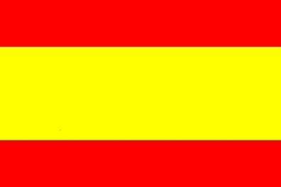 Fahne Flagge Spanien ohne Wappen 90 x 150 cm