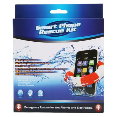 Smartphone Rescue Kit SofortHilfe TrocknungBeutel WasserSchaden Handy Rettung