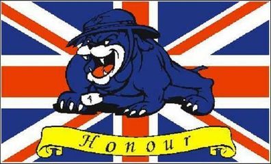 Fahne Flagge Grossbritannien Bulldogge 90 x 150 cm