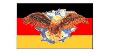 Fahne Flagge Deutschland breiter Adler 90 x 150 cm