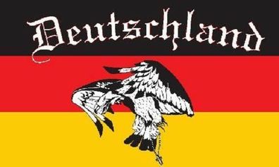 Fahne Flagge Deutschland Fanflagge Motiv Nr. 6 90 x 150 cm