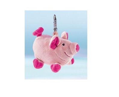 Schlüsselanhänger Plüsch Schwein Loulou