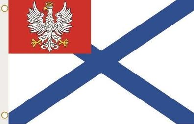Fahne Flagge Kongress Polen Hissflagge 90 x 150 cm