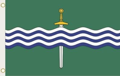 Fahne Flagge Peterborough City Ontario Hissflagge 90 x 150 cm