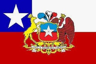 Fahne Flagge Chile Präsident 90 x 150 cm