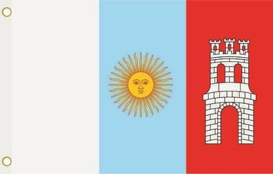 Fahne Flagge Cordoba Provinz Argentinien Hissflagge 90 x 150 cm