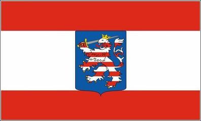 Fahne Flagge Großherzogtum Hessen 90 x 150 cm