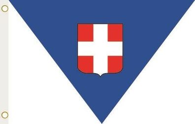 Fahne Flagge Savoie Department Hissflagge 90 x 150 cm