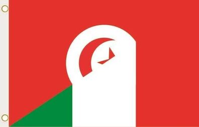 Fahne Flagge Tunesien-Italien Hissflagge 90 x 150 cm