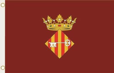 Fahne Flagge Alzira Stadt Spanien Hissflagge 90 x 150 cm