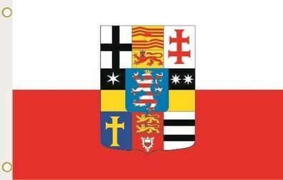 Fahne Flagge Kurfürstentum (Hessen) Hissflagge 90 x 150 cm