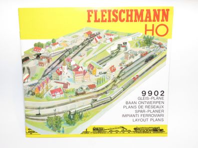 Fleischmann 9902 - Gleis-Pläne - Gleis Pläne