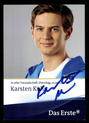 Karsten Kühn In aller Freundschaft Autogrammkarte Original ## BC 45629