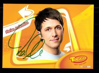 Florian Ambrosius TOGGO Autogrammkarte Original Signiert + F 1171