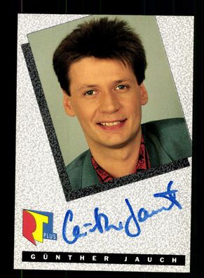 Günther Jauch RTL Autogrammkarte Original Signiert + F 1010
