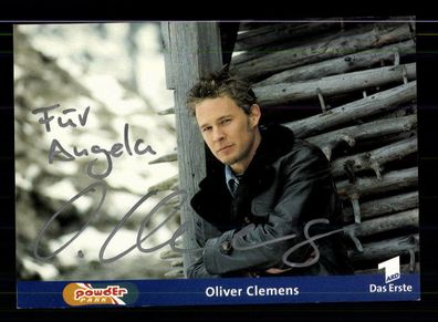 Oliver Clemens Powder Park Autogrammkarte Original Signiert + F 1141