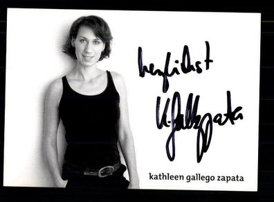 Kathleen Gallego Zapata Autogrammkarte Original Signiert + F 1177
