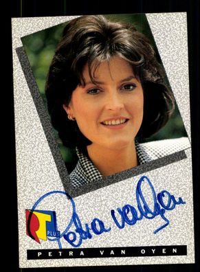 Petra van Oyen RTL Autogrammkarte Original Signiert + F 1008