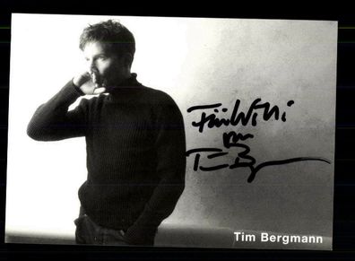 Tim Bergmann Autogrammkarte Original Signiert + F 1160