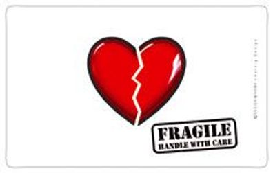 Fragile Becher Porzellan + Untersetzer Porzellan + Brettchen im Set Herz Hochzeitstag