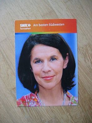 SWR Fernsehmoderatorin Marlen Dürrschnabel - handsigniertes Autogramm!!!