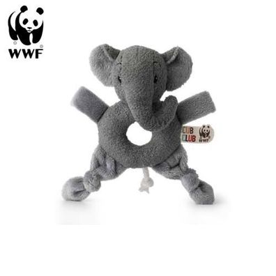 Cub Club - Greifring Ebu der Elefant (grau, 15cm) für Kleinkinder Elephant Spielzeug