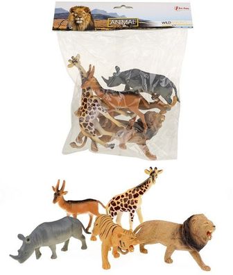 Toi-Toys Animal World Wilde Tiere Deluxe Set Kunststoff NEU