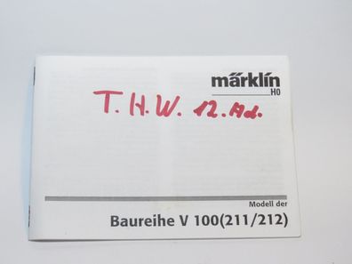 Märklin - Baureihe V 100 - Betriebsanleitung