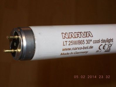 Starter-LED-Röhre ersetzt NARVA LT 25w/865 30" CooL DayLight für Aquarium TagesLicht
