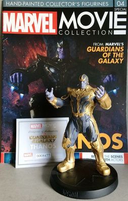 MARVEL MOVIE Collection Special #4 THANOS Figurine Guardians OF GALAXY Eaglemoss en.