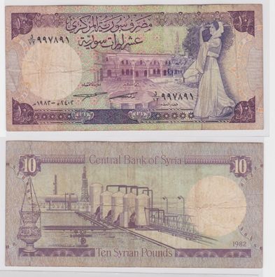 10 Pfund Banknote Syrien Syria 1982 (138549)