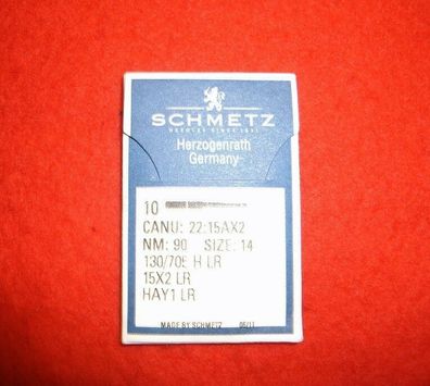 Schmetz-Flachkolbennadeln, System 130/705 H LR