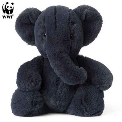 WWF Cub Club - Ebu der Elefant (anthrazit, 29cm) Kuscheltier Stofftier Kleinkinder