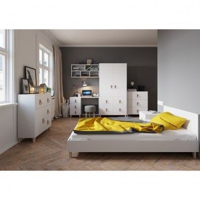 Kinderzimmer - Set Jugendzimmer Skandinavisches Design Komplett Modern FIGO