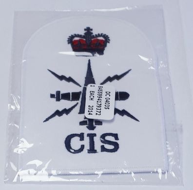 Britisches Armabzeichen Patch British Royal Navy "CIS Pretty Officer"