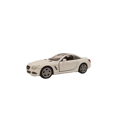WELLY Modellauto Mercedes-Benz '12 SL500 weiß Sammelauto Spielzeugauto