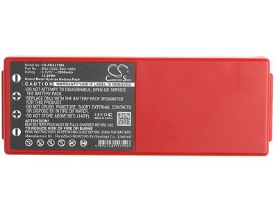 Ersatzakku - CS-FBA213BL - HBC BA14061 / 005-01-00466 - 6 Volt 2000mAh Ni-MH