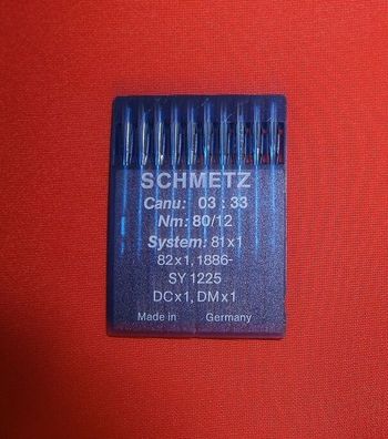 Schmetz-Rundkolbennadel System 81x1