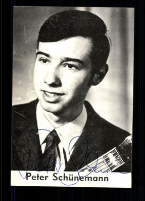 Peter Schünemann Autogrammkarte Original Signiert ## BC 36479