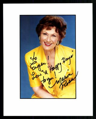 Marion Ross Autogrammkarte Original Signiert # BC G 23174