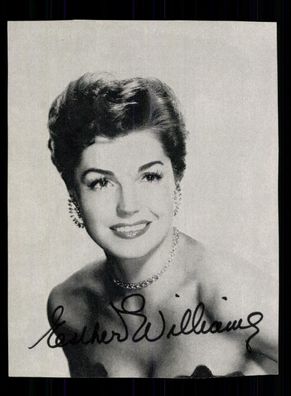 Esther Williams Autogrammkarte Original Signiert # BC 96663