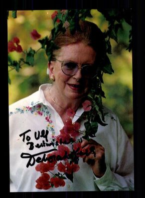 Deborah Kerr Autogrammkarte Original Signiert # BC 96555