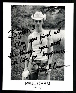 Paul Cram Autogrammkarte Original Signiert # BC G 23193