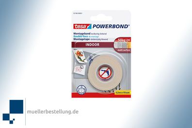 TESA Powerbond® 55740 Montageband Indoor, 19 mm, 1,5 m