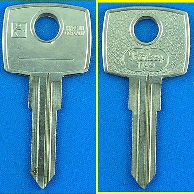 Schlüsselrohling Börkey 1149 Ymos Profil NY Serie 6001-8130 / Mercedes