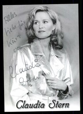 Claudia Stern Autogrammkarte Original Signiert ## BC 44086
